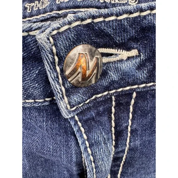 Miss Me Bootcut Jeans Women Blue The M Series Buckle Exclusive 33 - Picture 8 of 11
